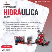 PERFORADORA HIDRAULICA FL - 200 PARA PROYECTOS MINEROS 